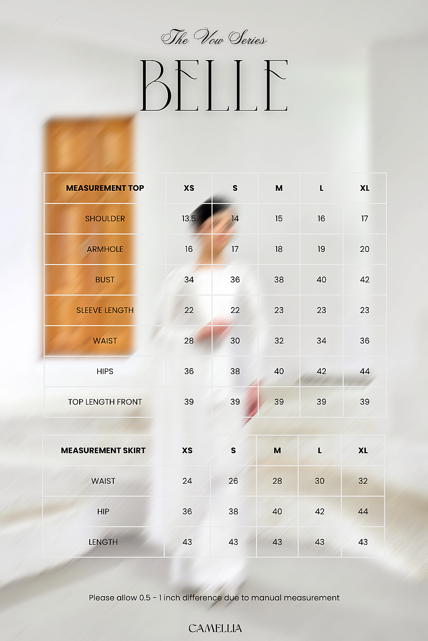 BELLE IN PEARL WHITE