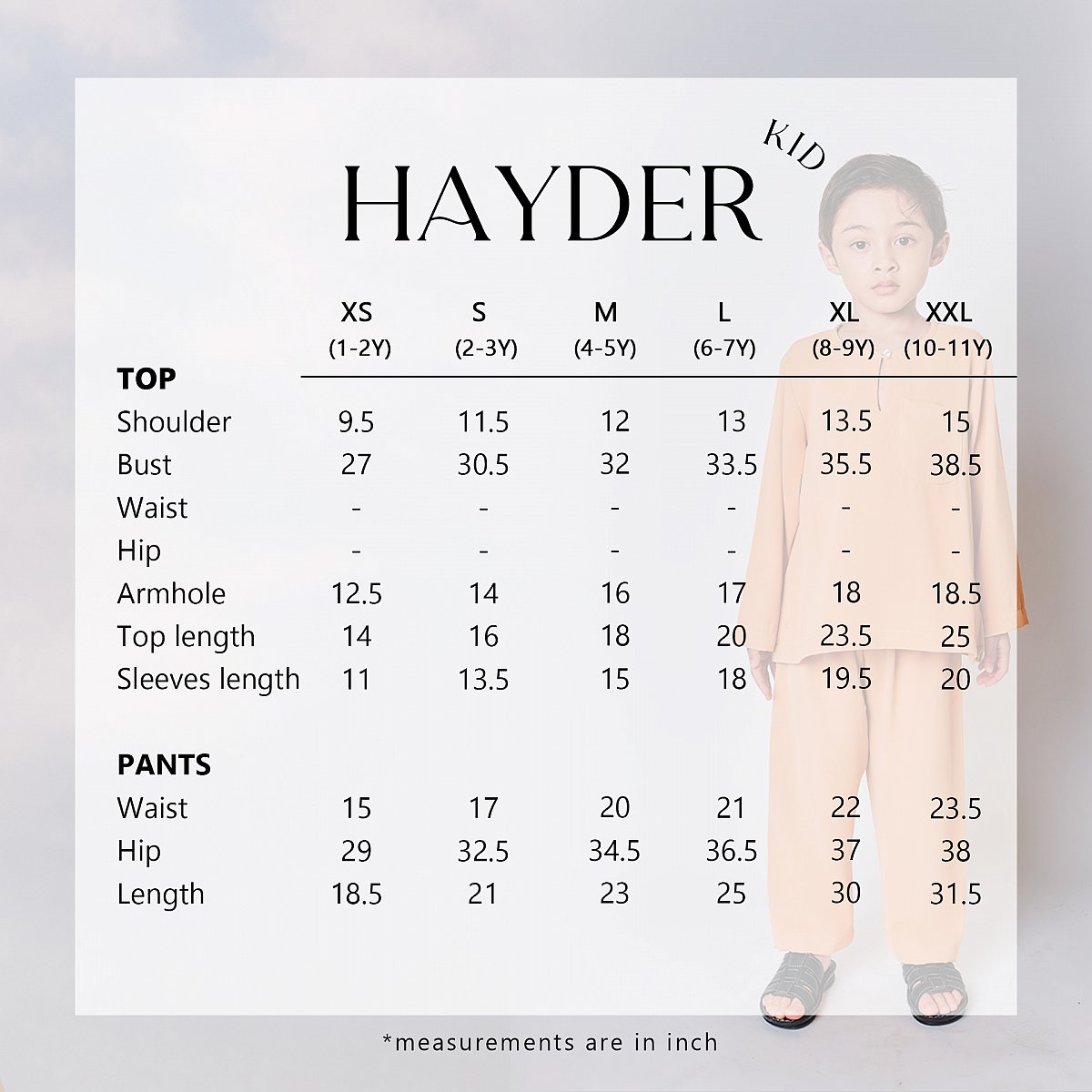 NADEM KIDS IN ORANGE