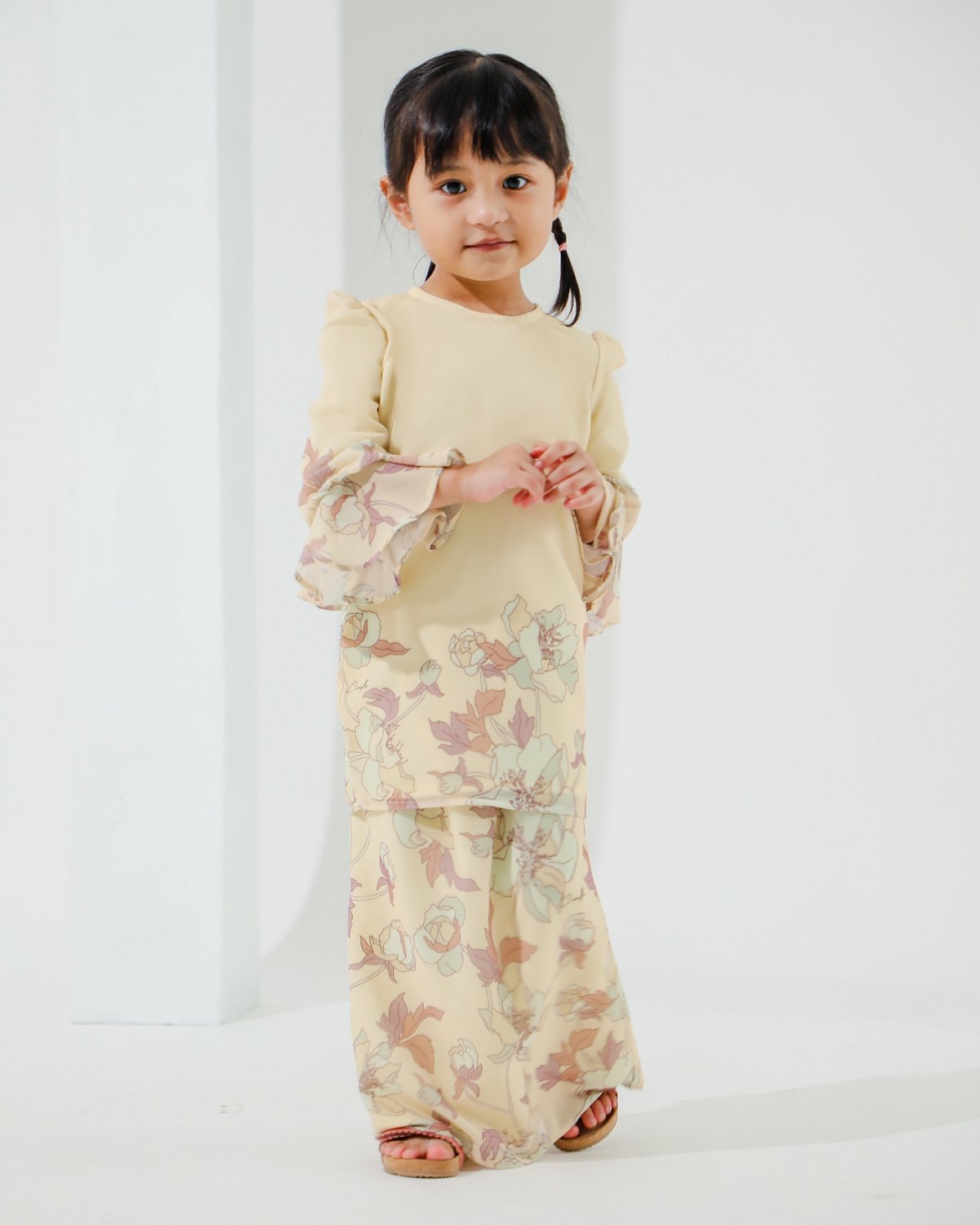 INDHI KIDS IN PASTEL YELLOW