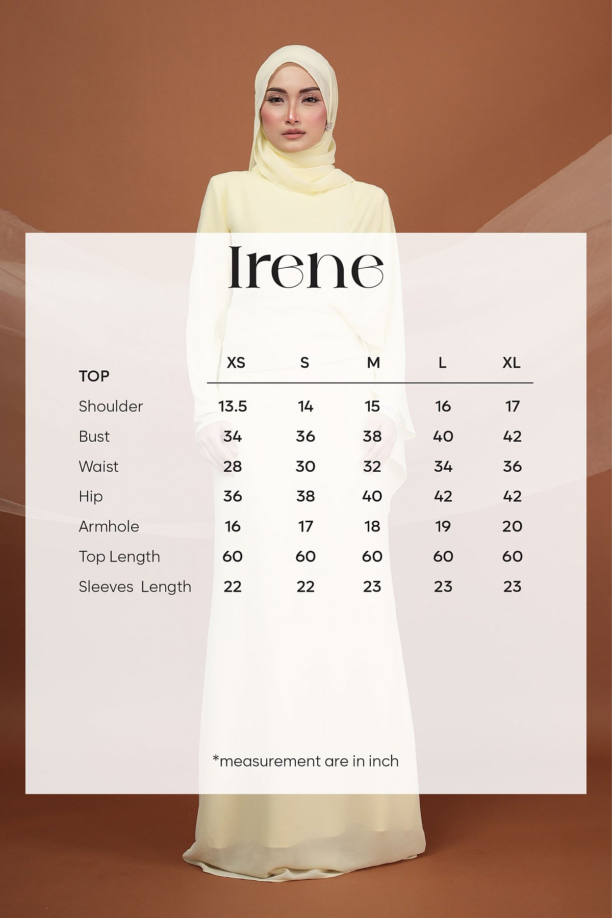 IRENE IN SOFT YELLOW