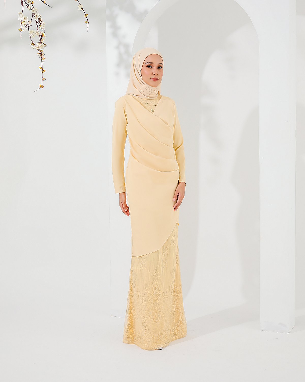 LAYLA IN CUSTARD YELLOW