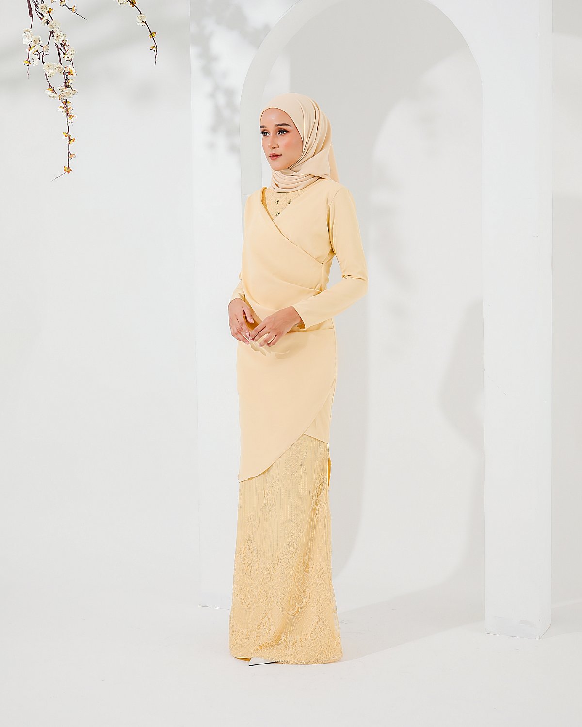 LAYLA IN CUSTARD YELLOW