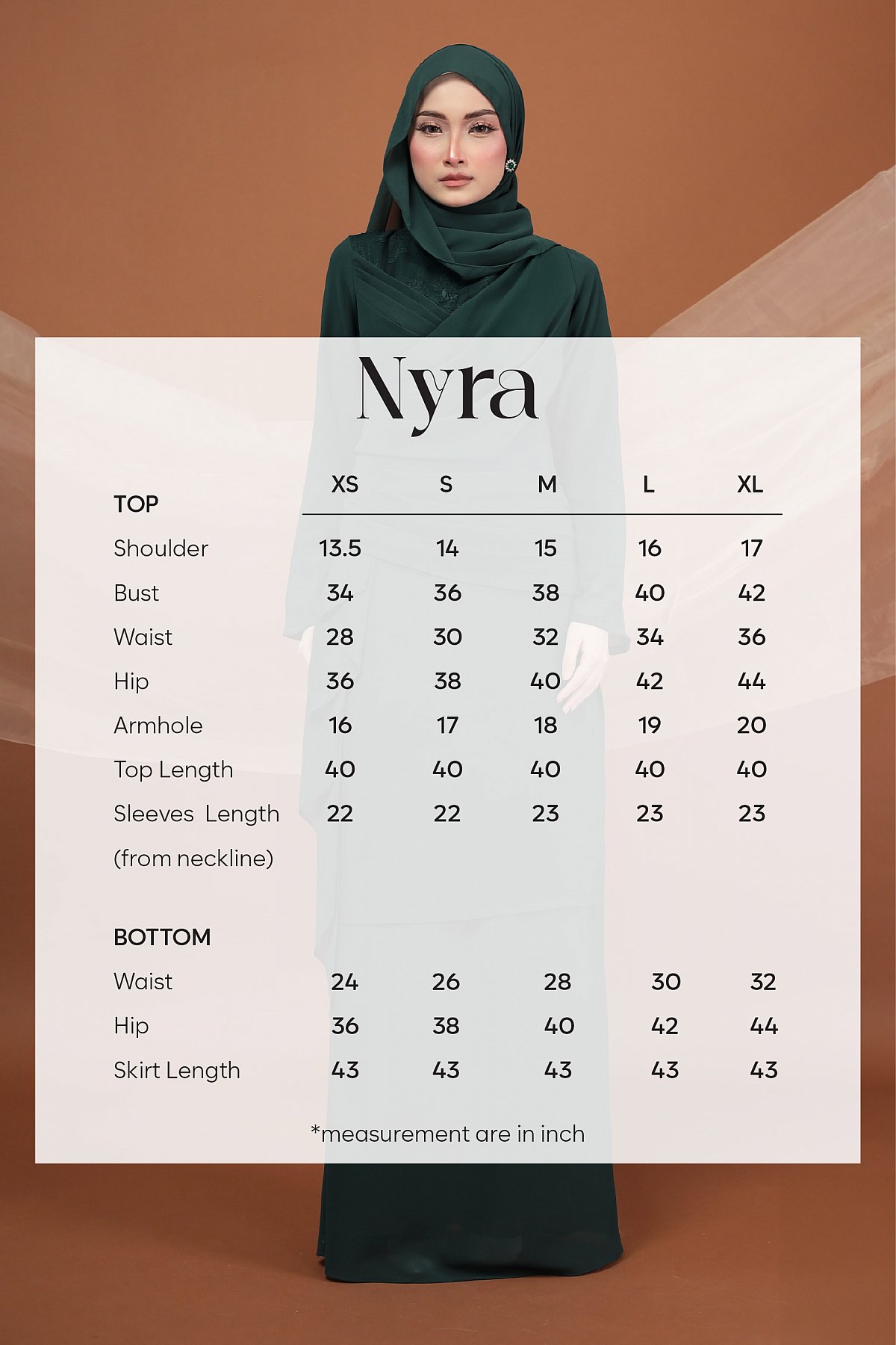 NYRA IN EMERALD GREEN