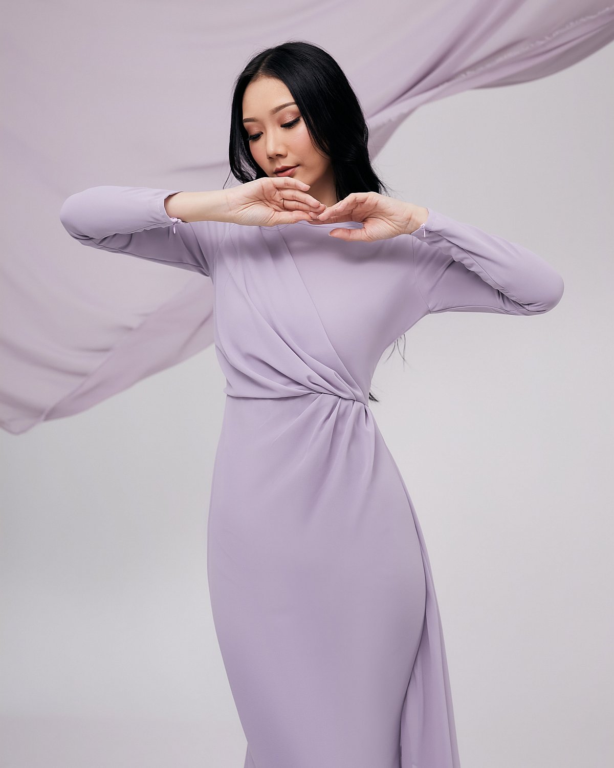 JULEANA IN ORCHID PETALS