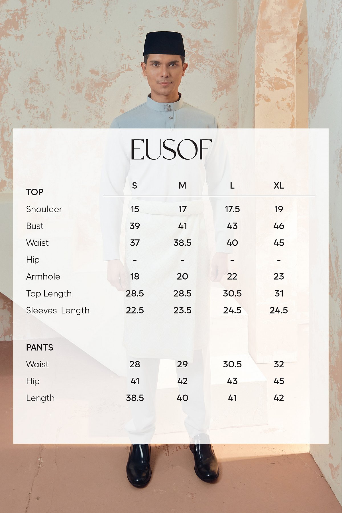 EUSOF IN POWDER BLUE