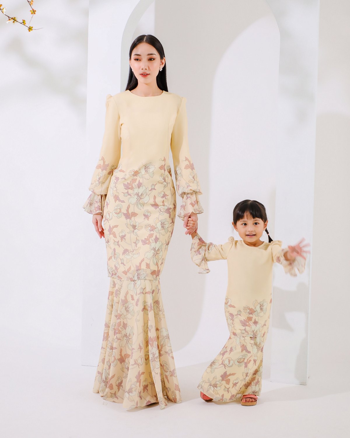 INDHI KIDS IN PASTEL YELLOW