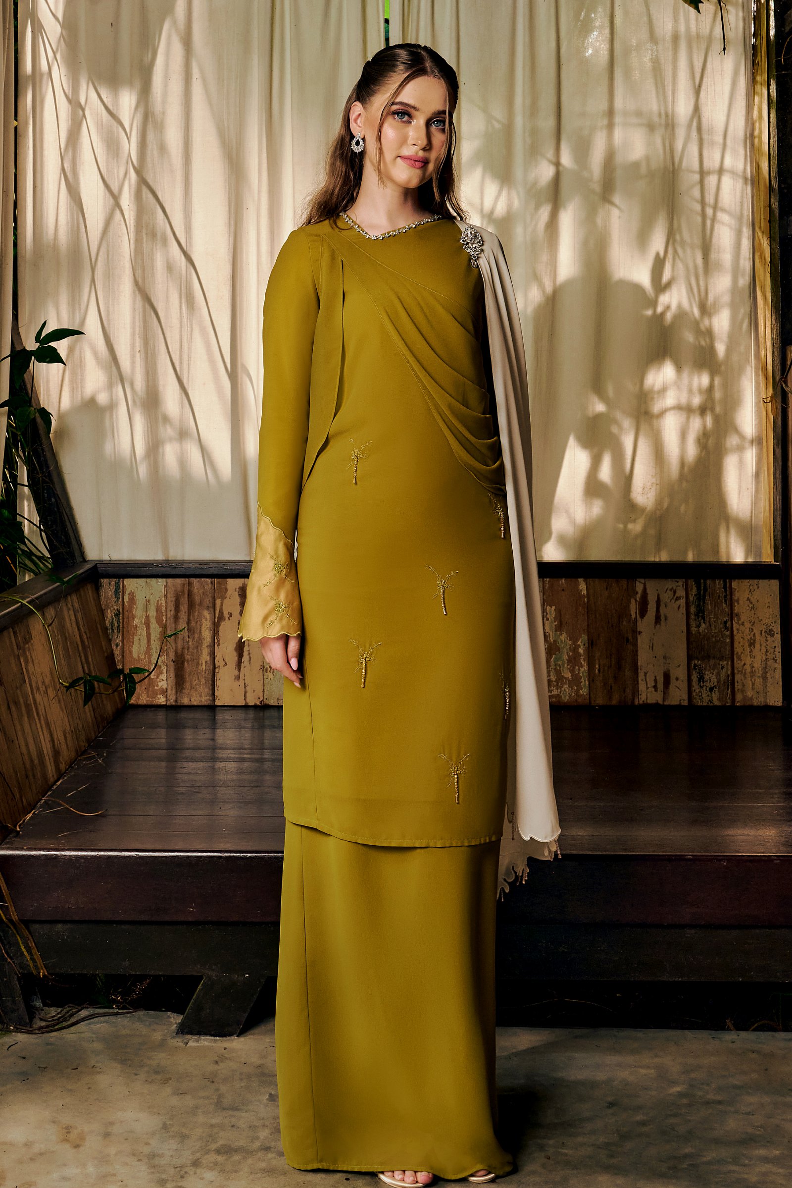 KALYNA IN LIME GREEN