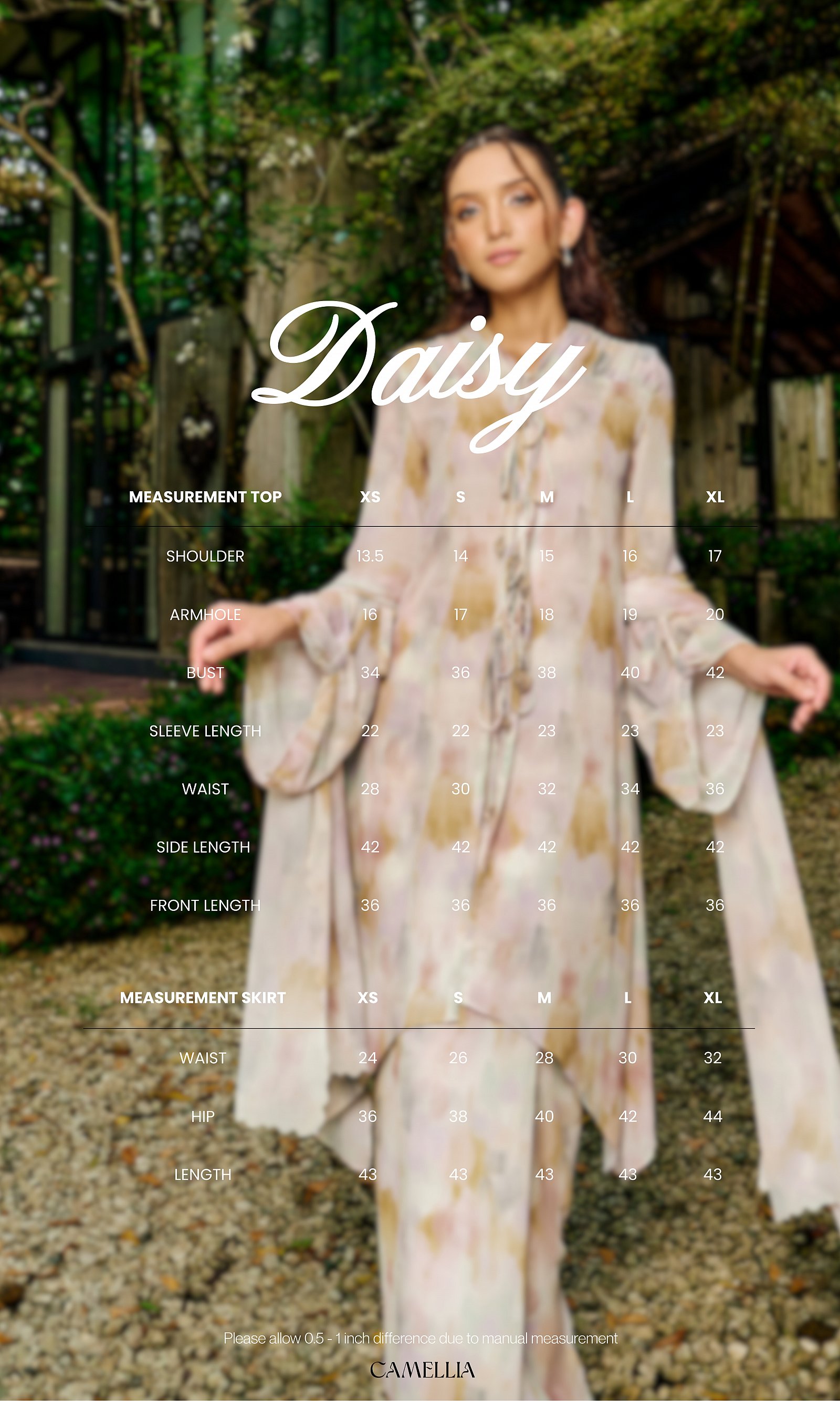 DAISY IN DUSTY COLOR