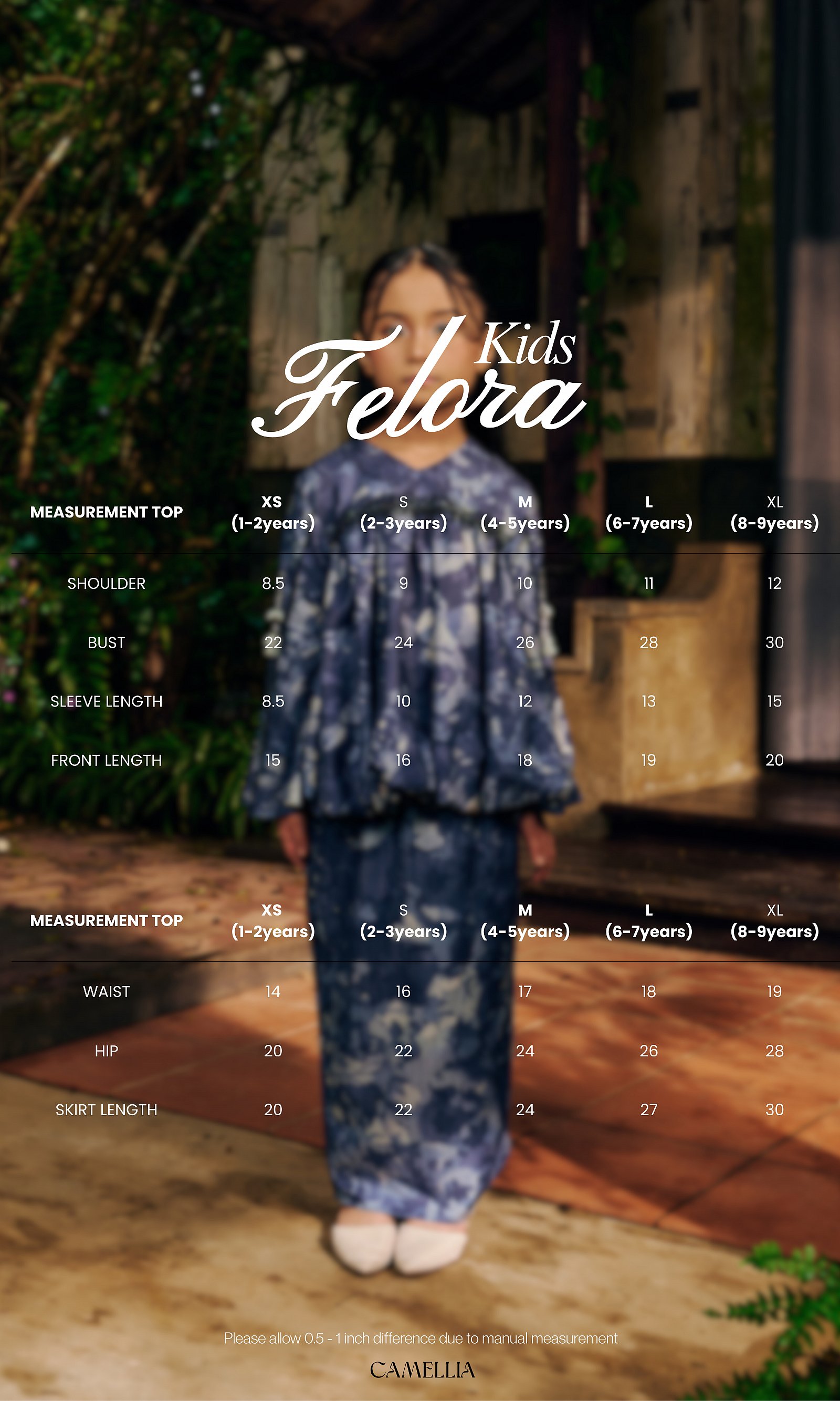 FELORA KIDS IN NAVY BLUE