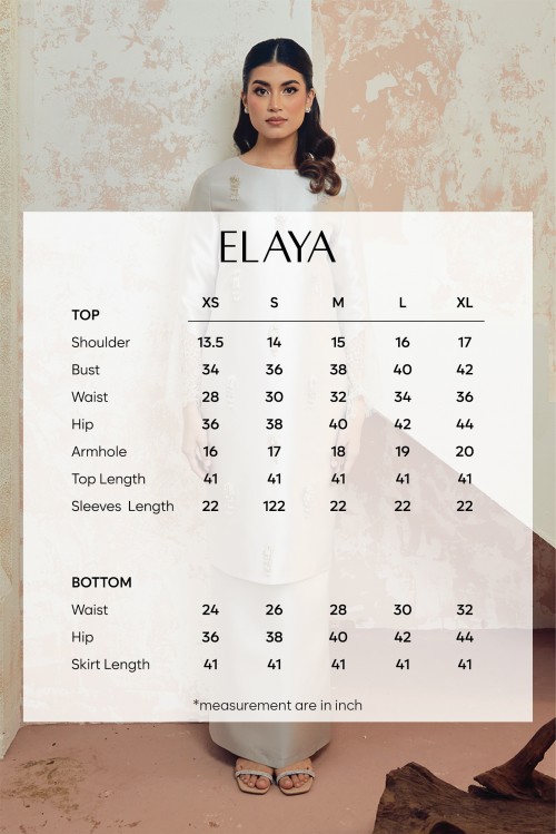 ELAYA IN SILVER