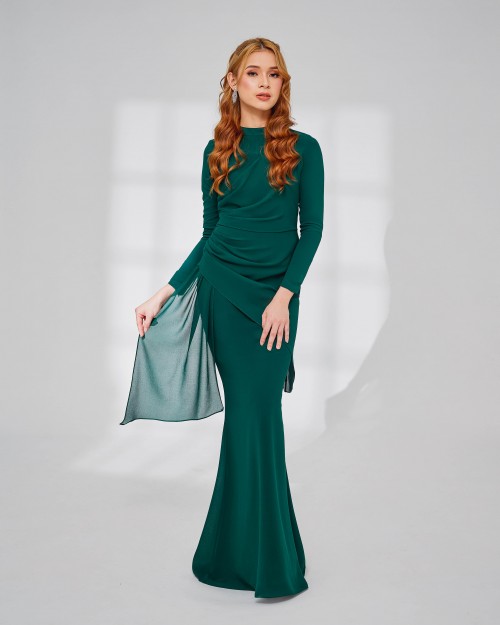 ALAIAA IN EMERALD GREEN