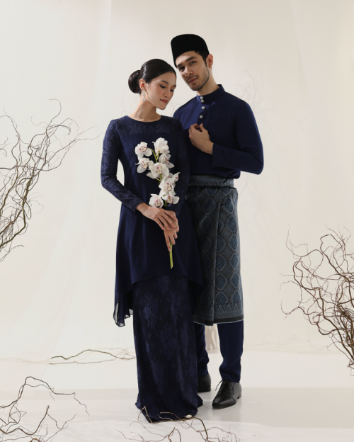ATHEA KURUNG IN NAVY