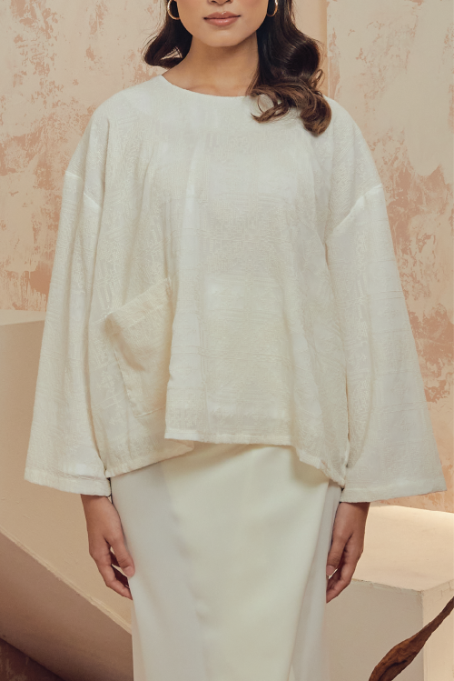 ZALEA IN PEARL WHITE