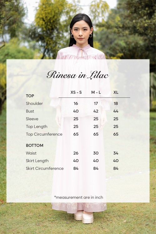 RINESA IN SOFT LILAC