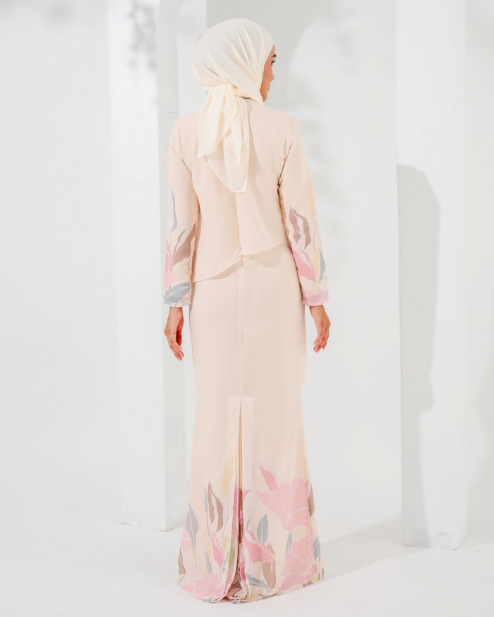 DAMIA DRESS IN PEACH BLOSSOM