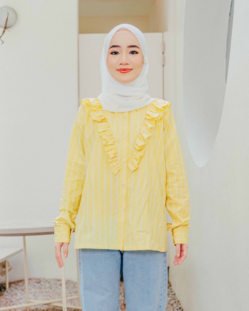 DIARA TOP IN YELLOW