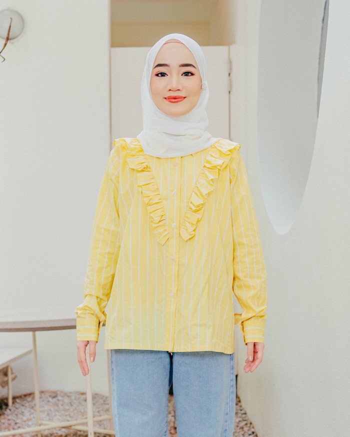 DIARA TOP IN YELLOW