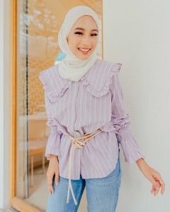DAVINA TOP IN LAVENDER