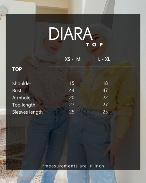 DIARA TOP IN YELLOW