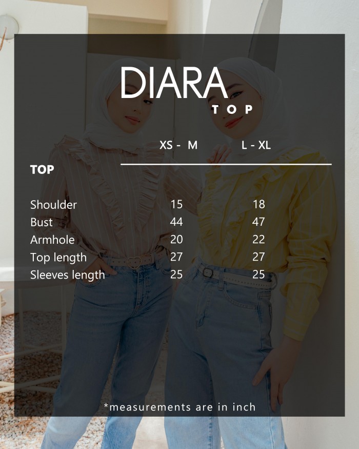 DIARA TOP IN YELLOW