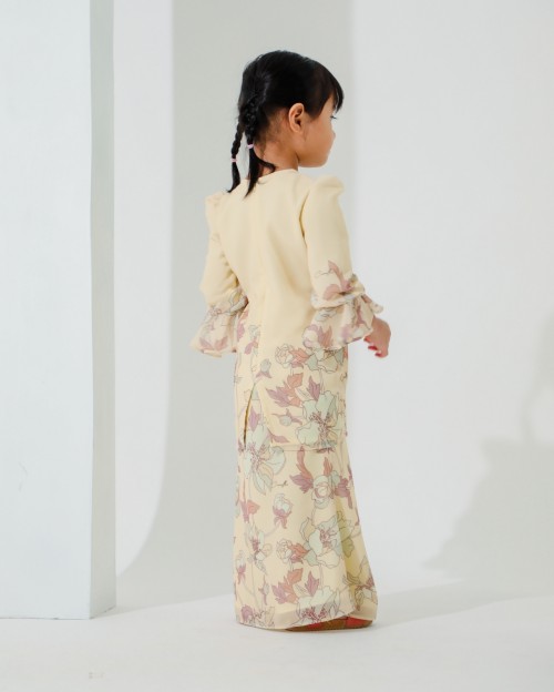 INDHI KIDS IN PASTEL YELLOW