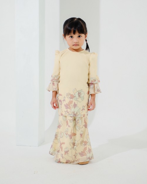 INDHI KIDS IN PASTEL YELLOW