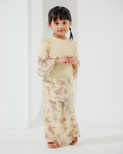 INDHI KIDS IN PASTEL YELLOW