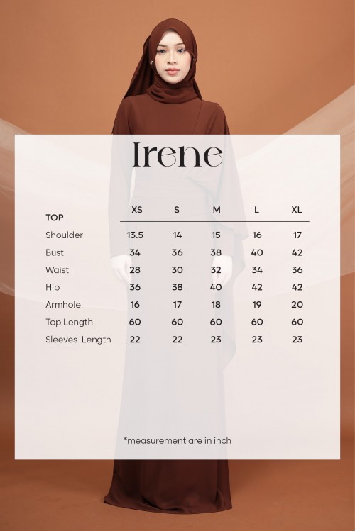 IRENE IN RICH BROWN