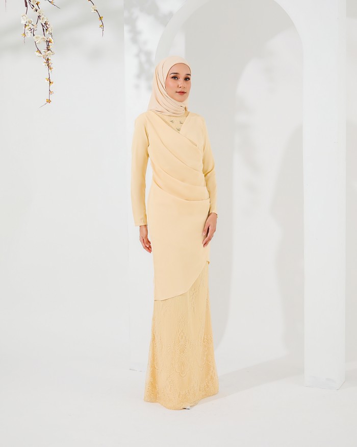 LAYLA IN CUSTARD YELLOW
