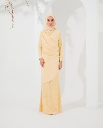 LAYLA IN CUSTARD YELLOW