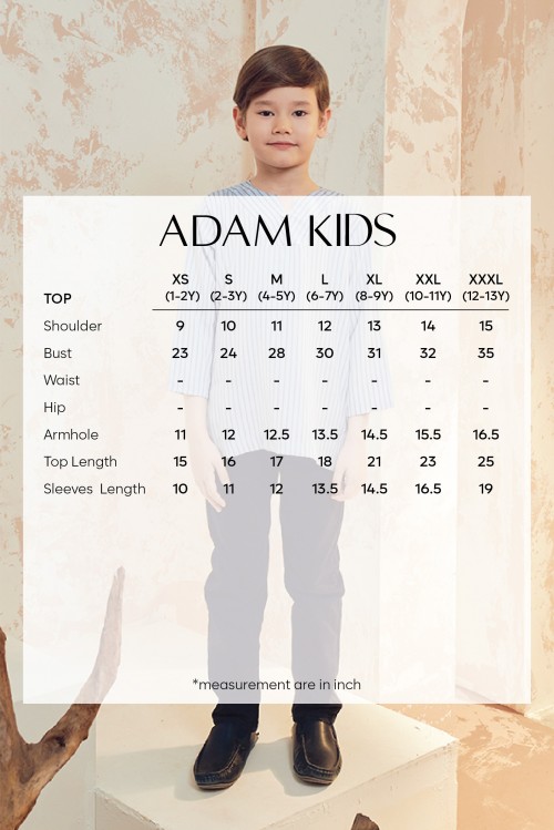 ADAM KIDS IN P0WDER BLUE