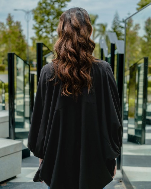 THEA TOP IN MIDNIGHT