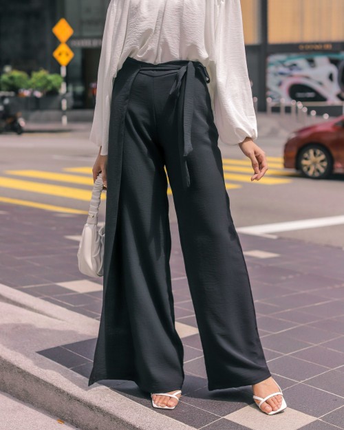 ALEXA TALL PANTS IN BLACK