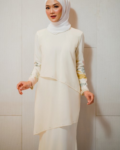 DAMIA DRESS IN LIGHT YELLOW