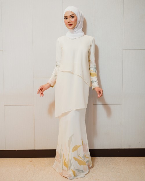 DAMIA DRESS IN LIGHT YELLOW