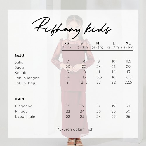 RIFHANY KIDS IN ROSEWOOD