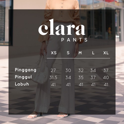 CLARA PANTS IN GOLD