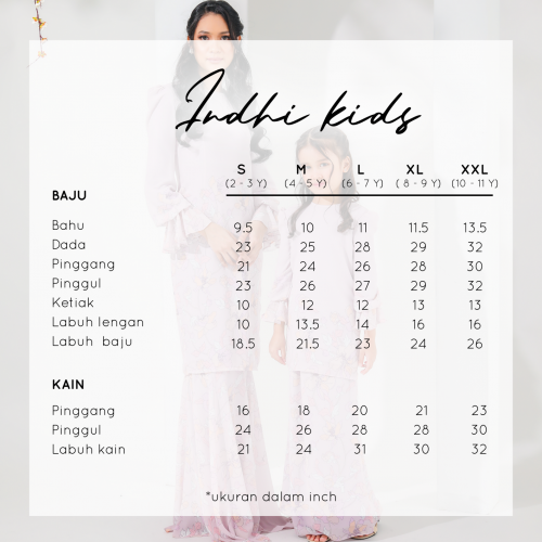 INDHI KIDS IN LAVENDER