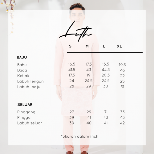 LUTH TELUK BELANGA IN PEACH