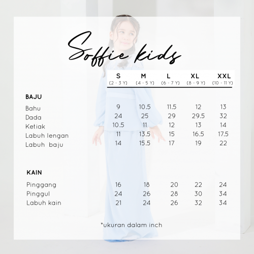 SOFFIE KIDS IN BABY BLUE