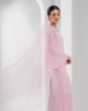 NET VEIL IN  SOFT PINK