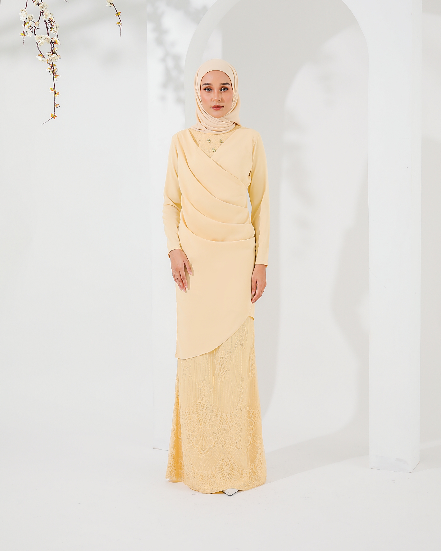 LAYLA IN CUSTARD YELLOW